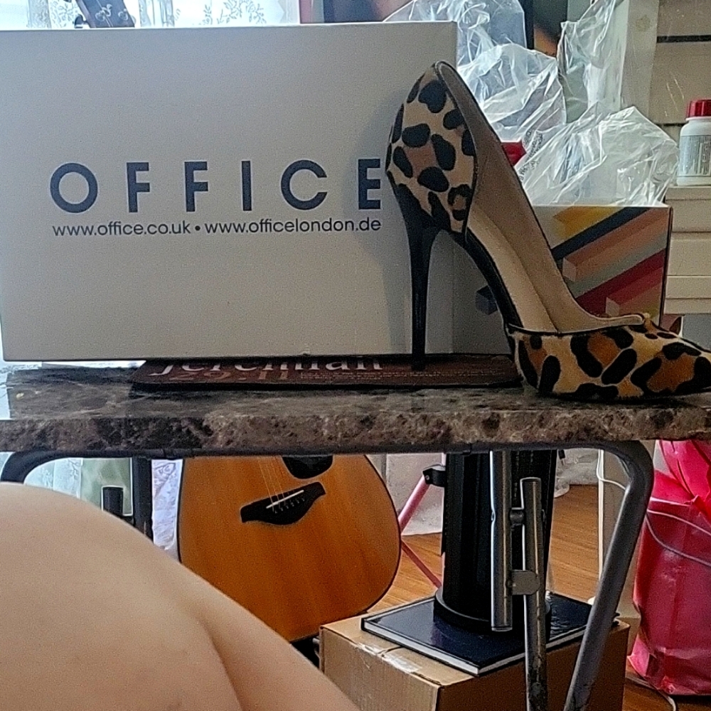 Leopard Print High Heels